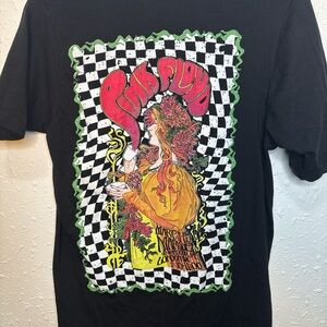 Pink Floyd Black Tee with Vibrant Graphic